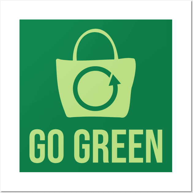 Go Green Wall Art by ahmadzakiramadhan